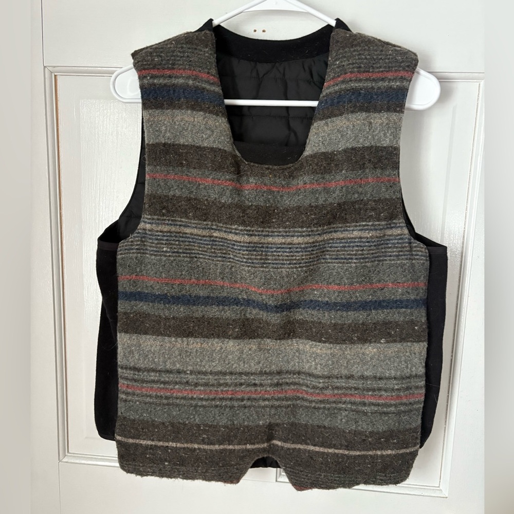 Kapital Nylon Quilted Kogin Liner Reversible Puffer Vest Size 1 / Extra Small XS